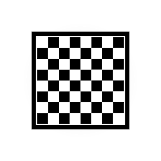 Black And White Chess Board