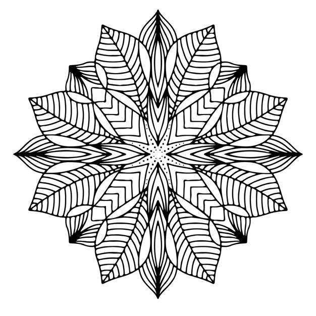 Vector a black and white design with a white star on it