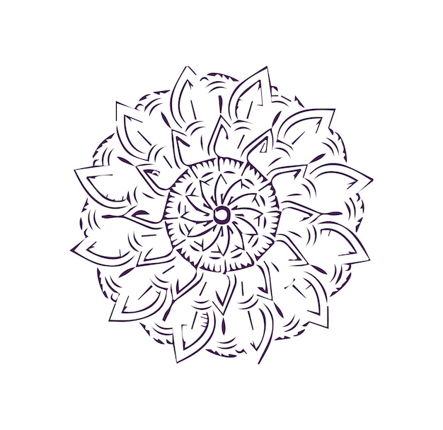 a black and white drawing of a flower with the word  flower  on it