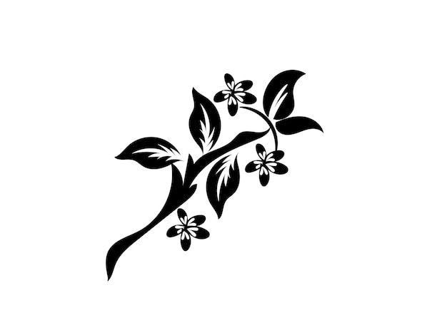 a black and white drawing of a flower with the words  flowers  on it