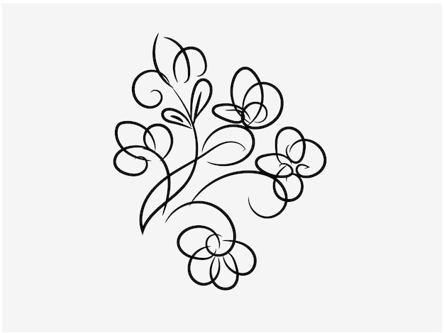 a black and white drawing of a flower with the words  spring  on it