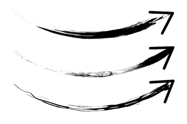 Vector a black and white drawing of a line that saysthe word quot in black quot