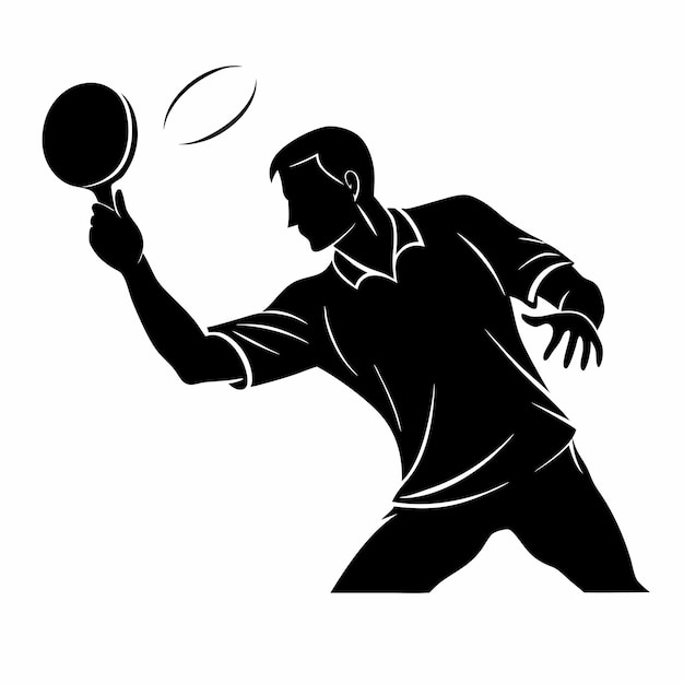 a black and white drawing of a man throwing a ball with his hand on the bottom