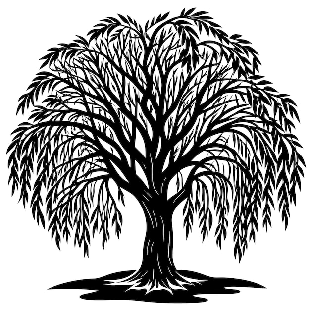 a black and white drawing of a tree with the words quot love quot on it