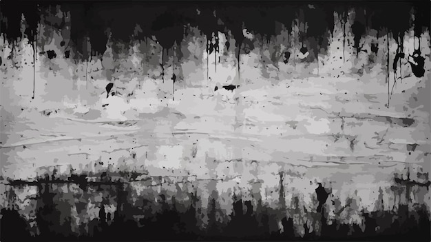 Vector a black and white drawing of a watercolor painting of a dark wall