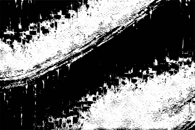 Vector black and white grunge background abstract grunge art