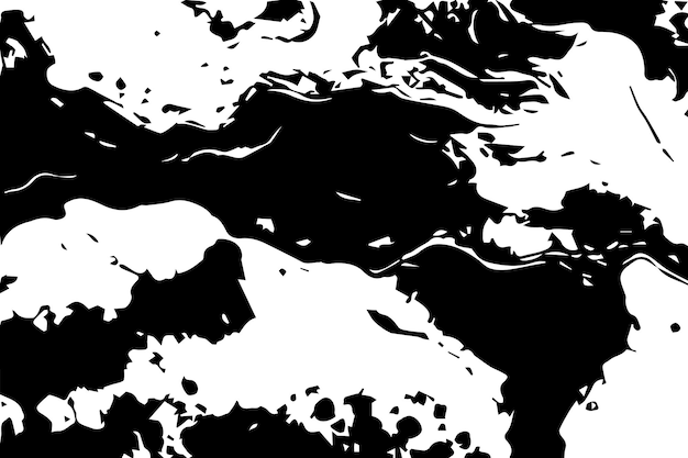 Vector black and white grunge texture grunge detailed black abstract texture stripes veins abstract art