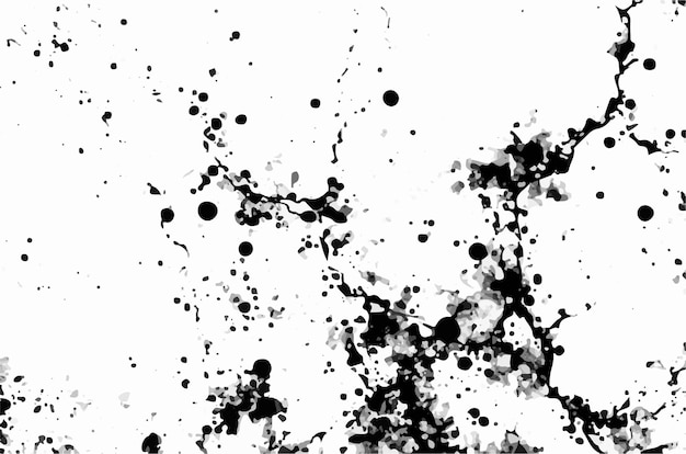 Black and white grunge urban texture vector with copy space Abstract illustration Grunge Texture art