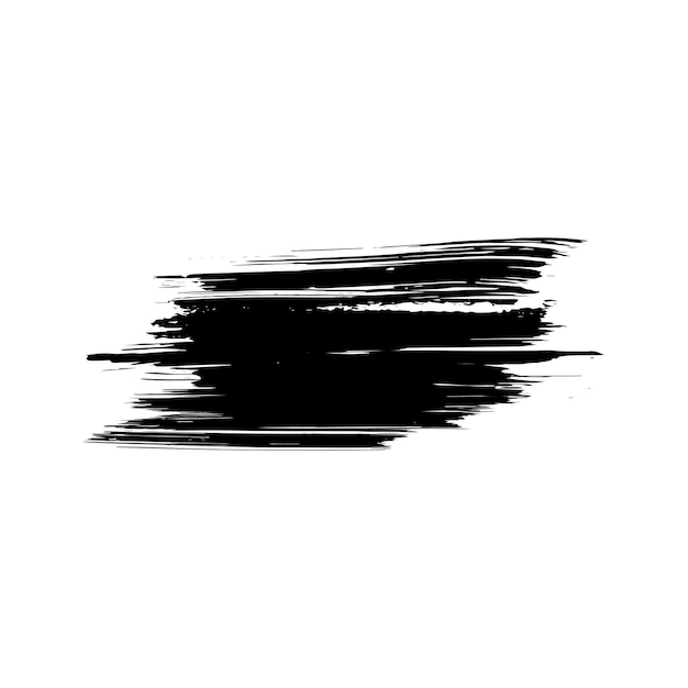 a black and white image of a black line with black ink on it