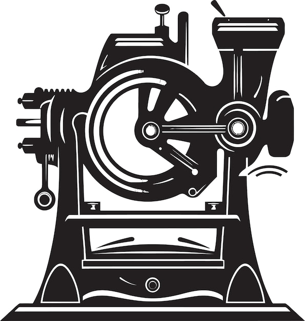 a black and white image of a steam engine with the words quot the company quot on it