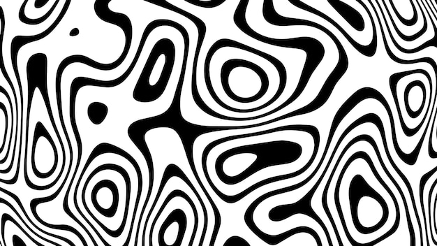 Black and white line pattern abstract background texture