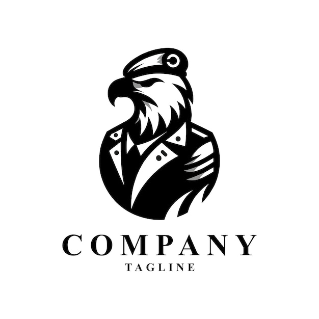 a black and white logo for company company company