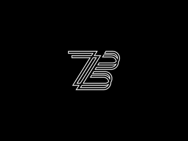 Vector a black and white logo with the letter z on it