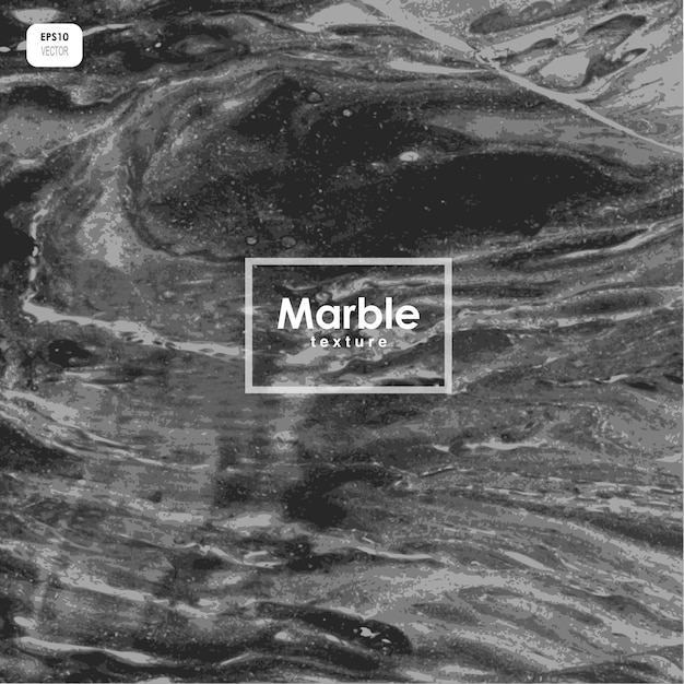 Black and white marble