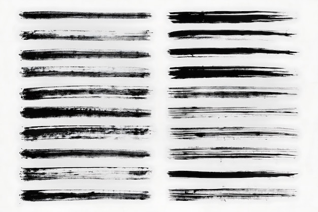 a black and white photo of a line of black and white lines with the word quot on it