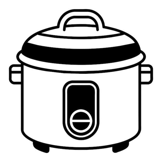 a black and white photo of a pot with the lid open