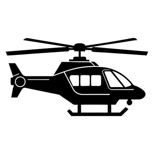 a black and white picture of a helicopter with the words helicopter on it