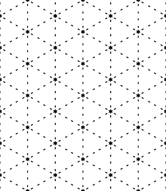 Black and white seamless abstract pattern Background and backdrop Grayscale ornamental design