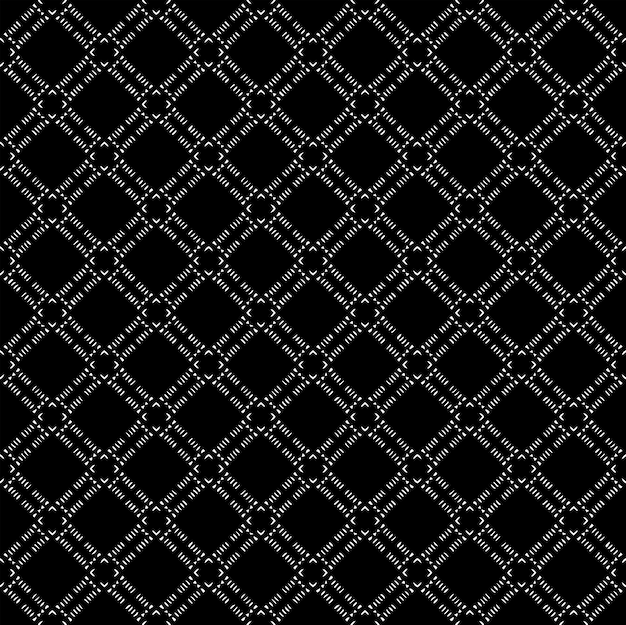 Black and white seamless pattern texture Greyscale ornamental graphic design Mosaic ornaments