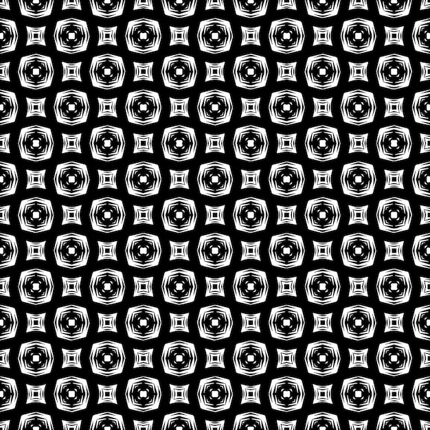 Black and white seamless pattern texture Greyscale ornamental graphic design