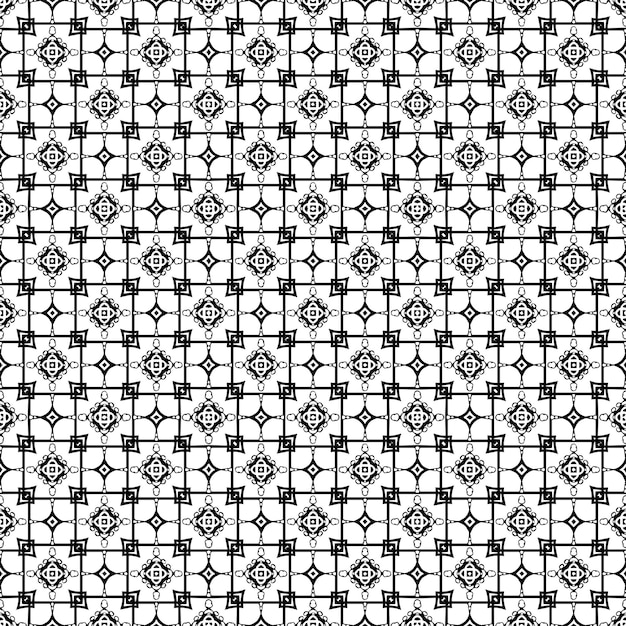 Black and white seamless pattern texture Greyscale ornamental graphic design