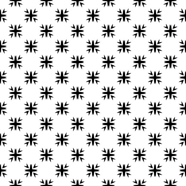 Black and white seamless pattern texture Greyscale ornamental graphic design