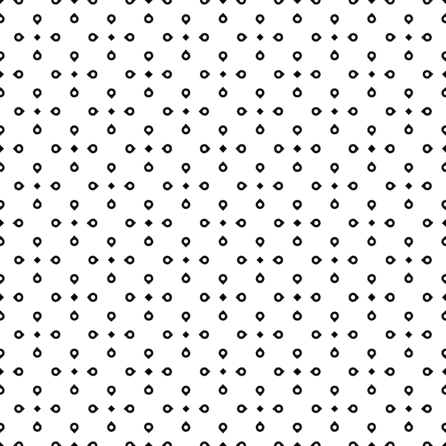 Black and white seamless pattern texture Greyscale ornamental graphic design