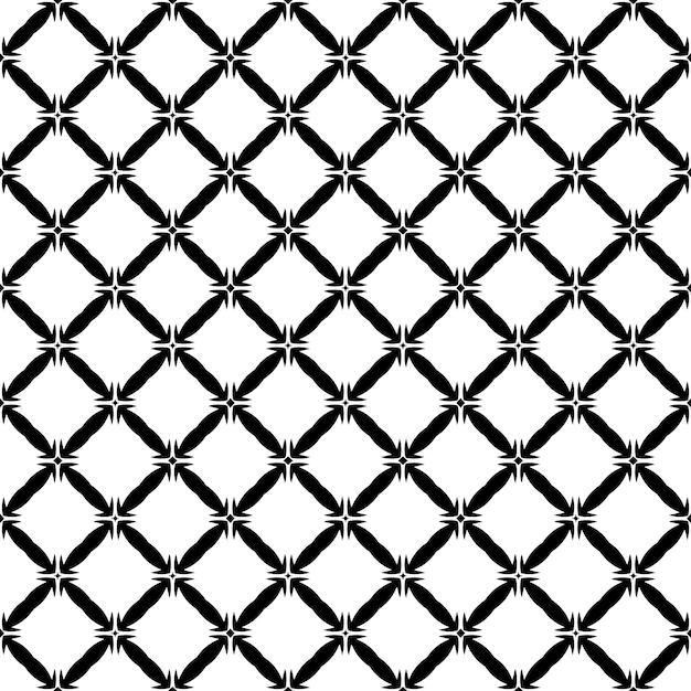 Black and white seamless pattern texture Greyscale ornamental graphic design