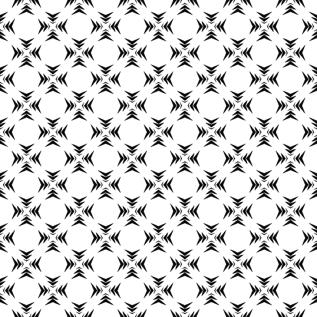 Black and white seamless pattern texture Greyscale ornamental graphic design