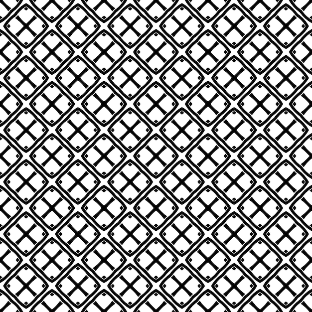 Black and white seamless pattern texture Greyscale ornamental graphic design