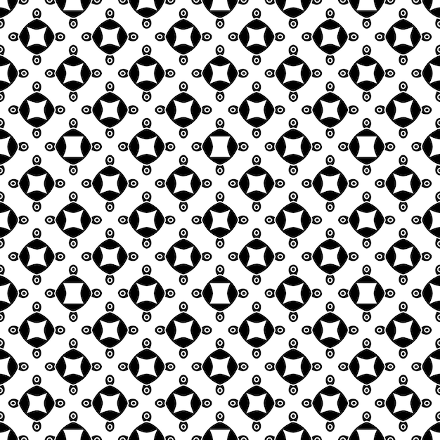 Black and white seamless pattern texture Greyscale ornamental graphic design