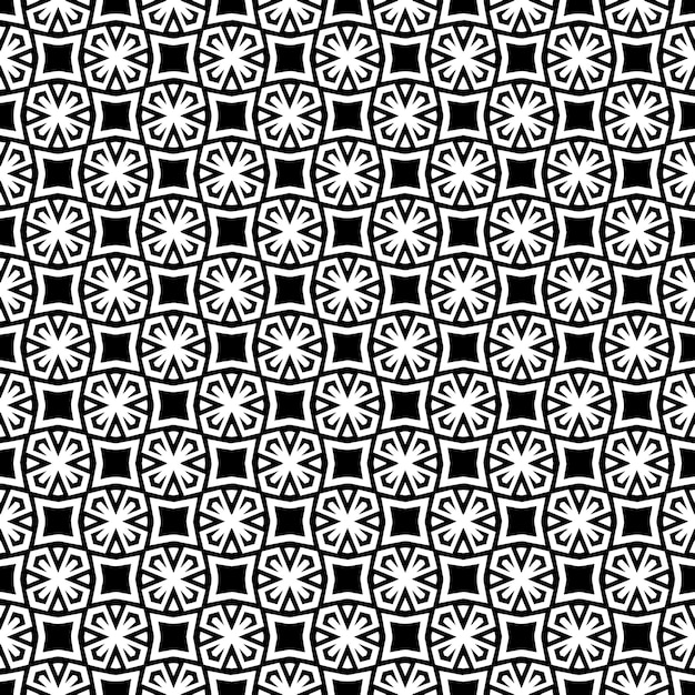 Black and white seamless pattern texture Greyscale ornamental graphic design