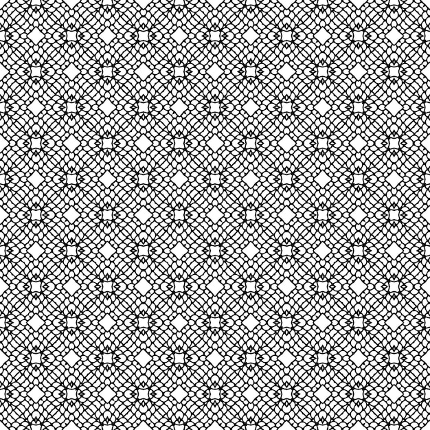 Black and white seamless pattern texture Greyscale ornamental graphic design