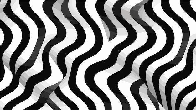 black and white stripes with a pattern of lines