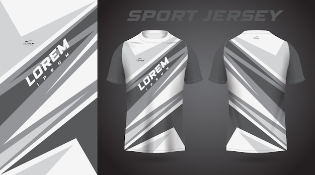 black white tshirt sport jersey design