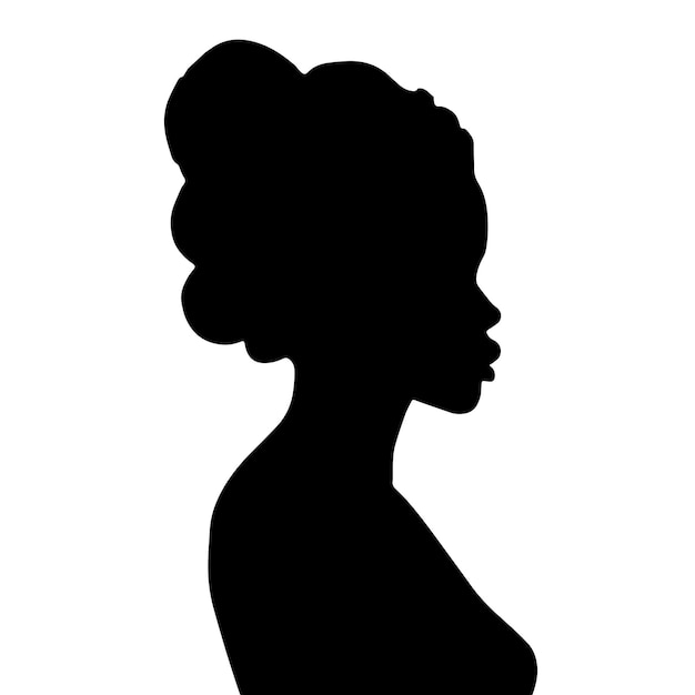 Black woman silhouette