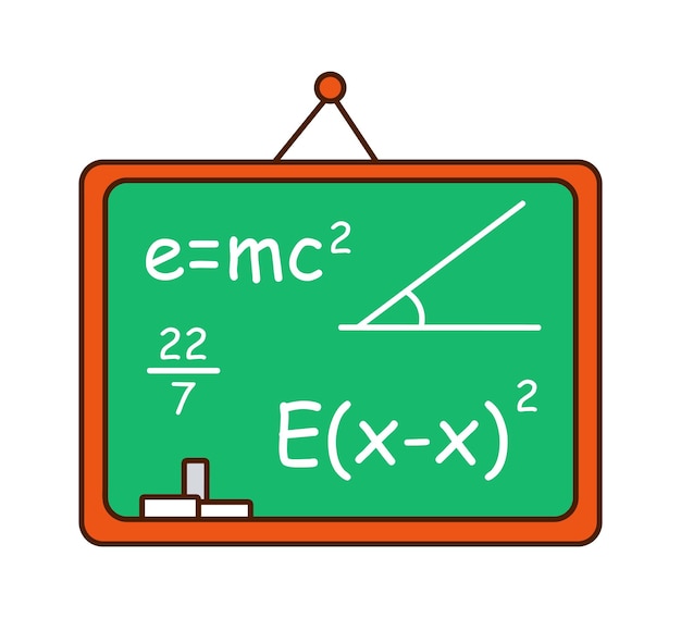 Blackboard icon Back to School design element Vector illustration