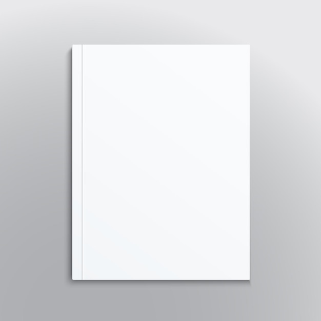 Blank book cover