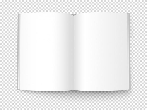 Blank book illustration