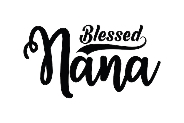 blessed nana svg