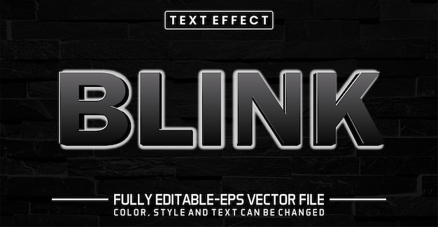 Blink Glowing Yellow light background text effect Editable text effect