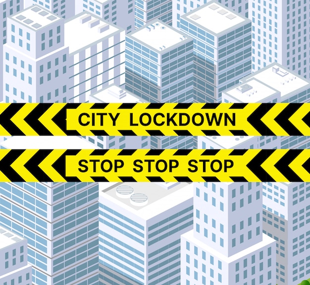 The blocked lockdown city is banned from