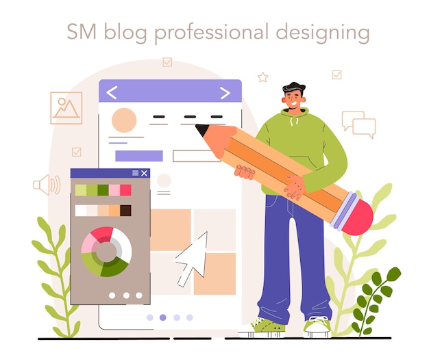 Blog professional designing content strategy development social media