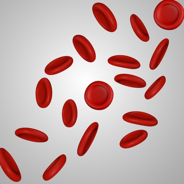 Blood cells background