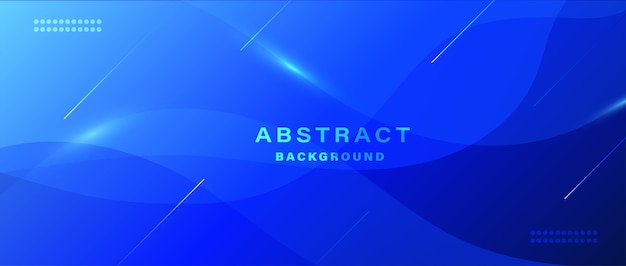 Blue abstract technology background