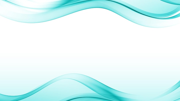 Blue abstract wave. Abstract vector background wave