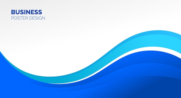 blue background wave vector art