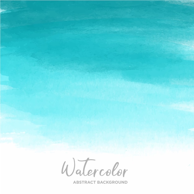 Blue Blend Watercolor Background