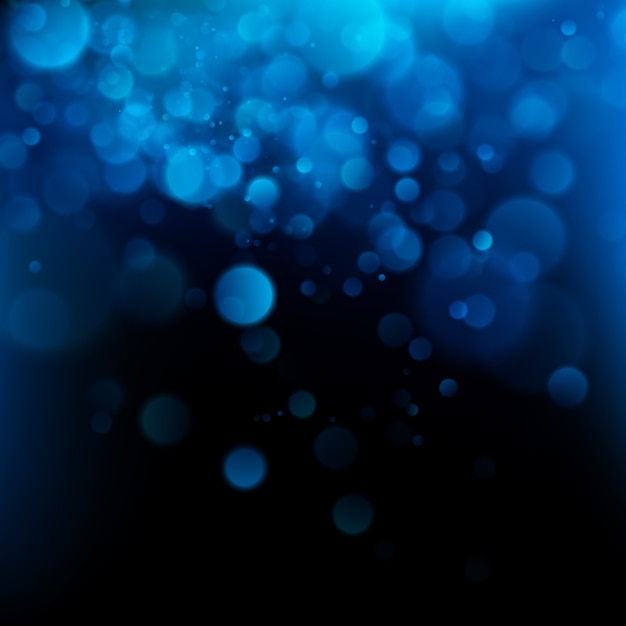 Blue bokeh abstract background.   file