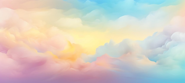 blue bright sky cloudscape cloudy clouds background abstract colorful nature fantasy pink yel